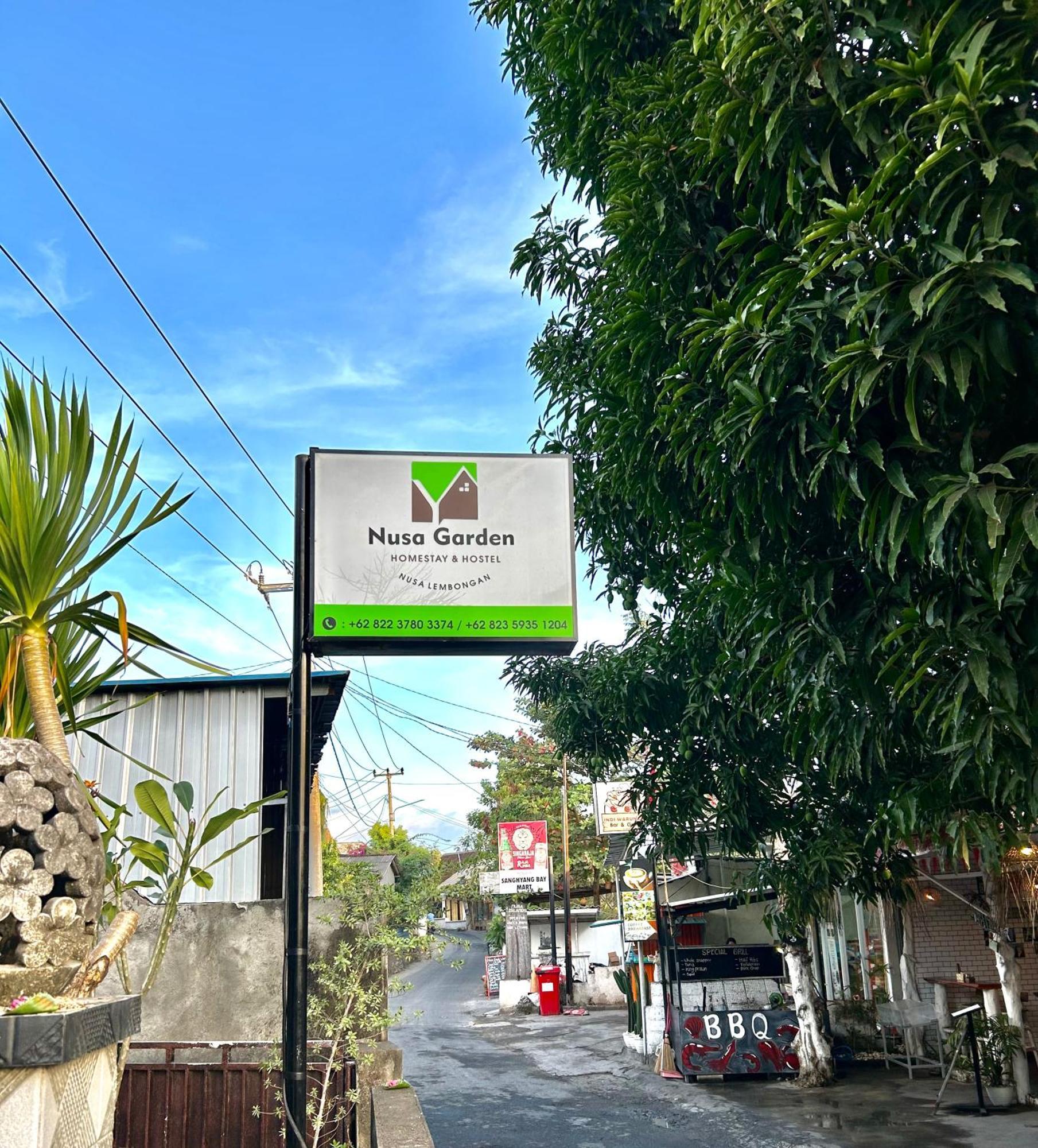 Nusa Garden Homestay Lembongan Dış mekan fotoğraf
