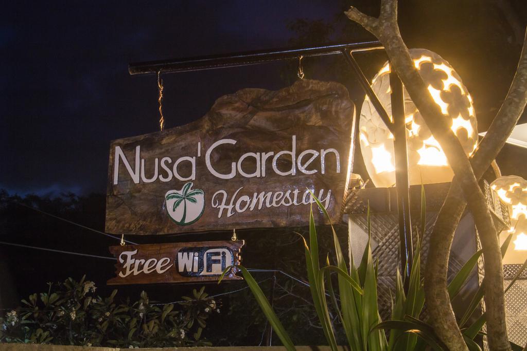 Nusa Garden Homestay Lembongan Dış mekan fotoğraf